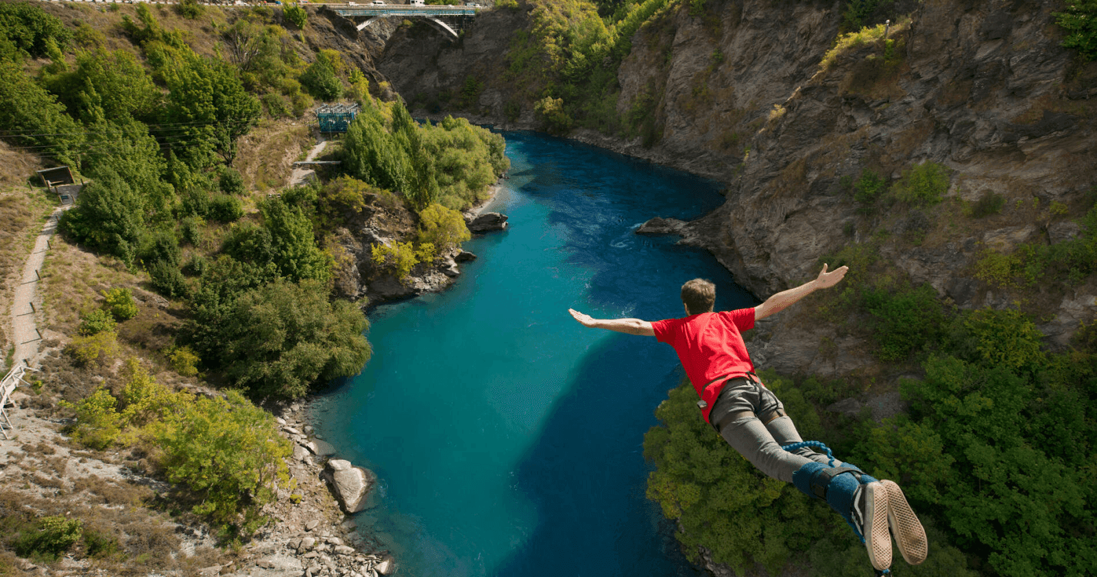 3. Bungee Jumping in Queenstown, New Zealand