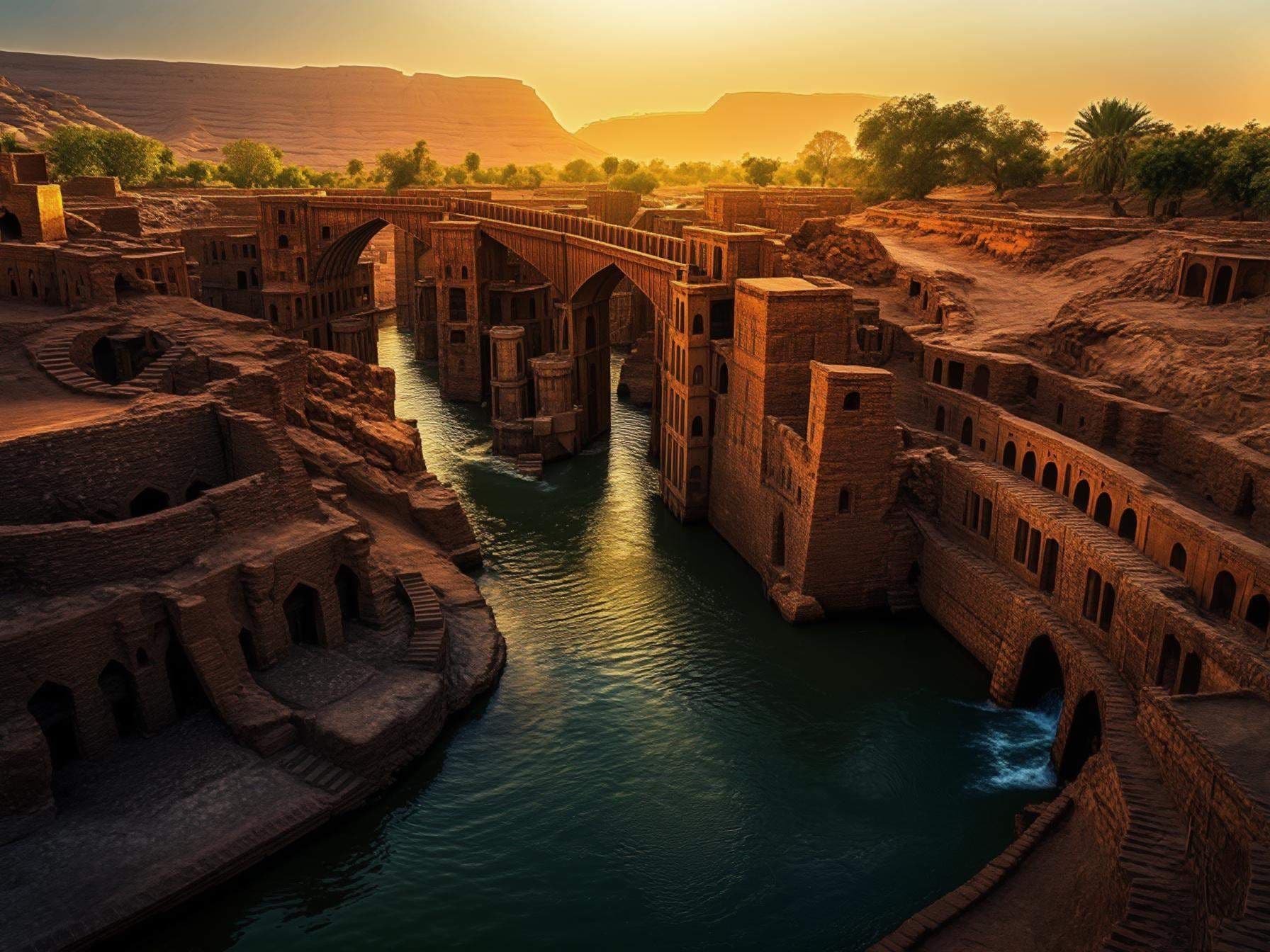 "Shushtar Hydraulic System: An Ancient Engineering Marvel"