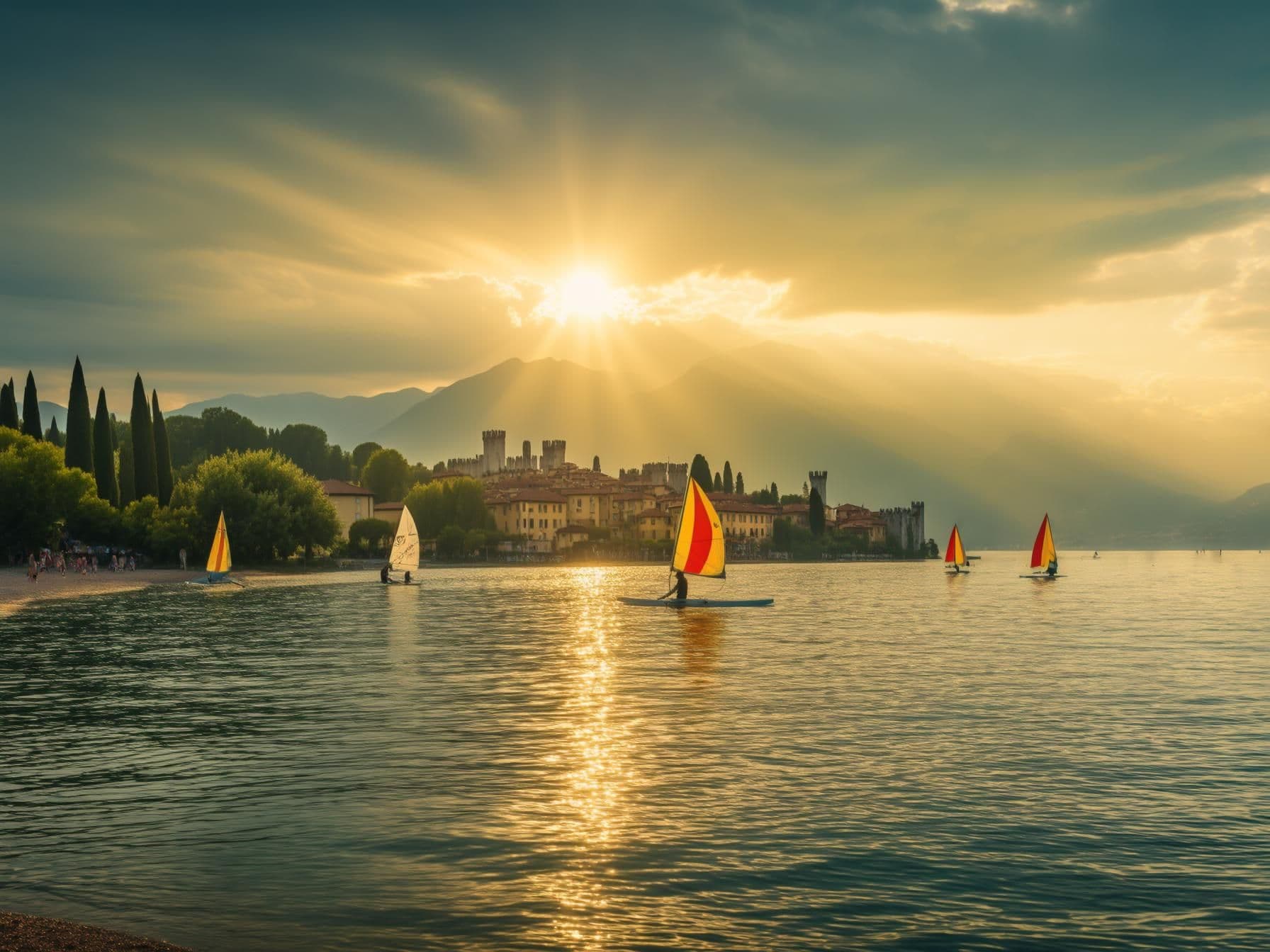 Best Beaches and Waterfront Activities in Sirmione, Lake Garda