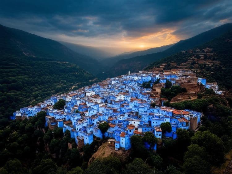 Trip to Chefchaousen