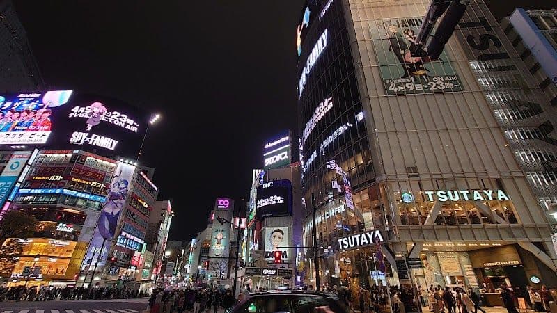 Experience the bustling Shibuya Crossing and explore Shibuya