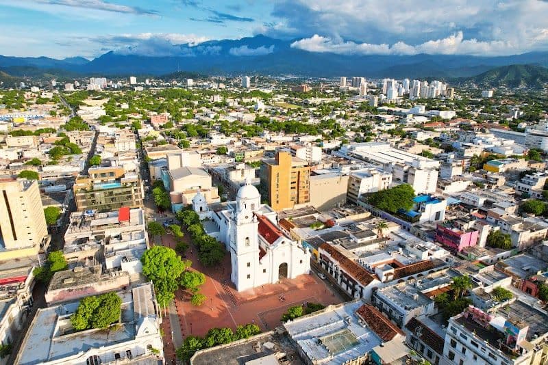 Explore the historic center of Santa Marta