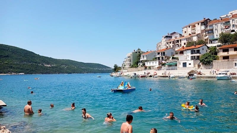 Relaxing on Neum Beach