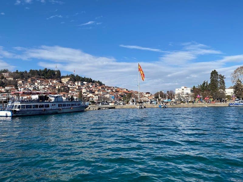 Take a boat tour on Lake Ohrid