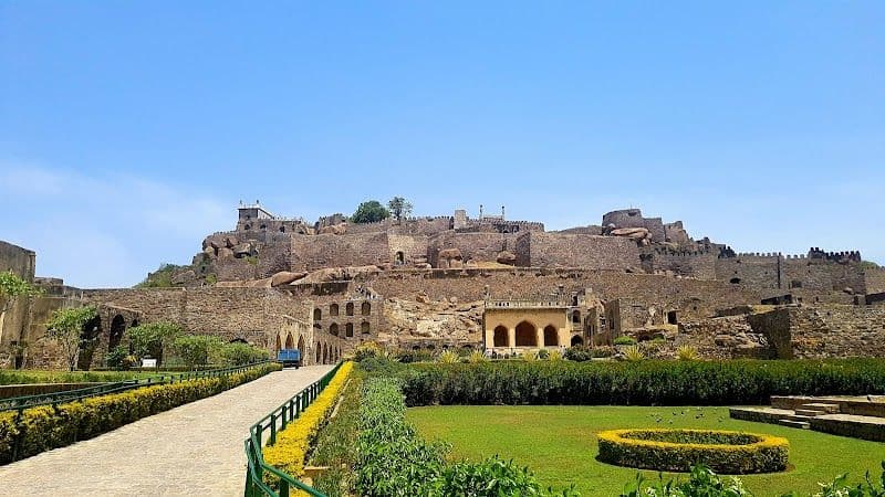 Explore the historic Golconda Fort