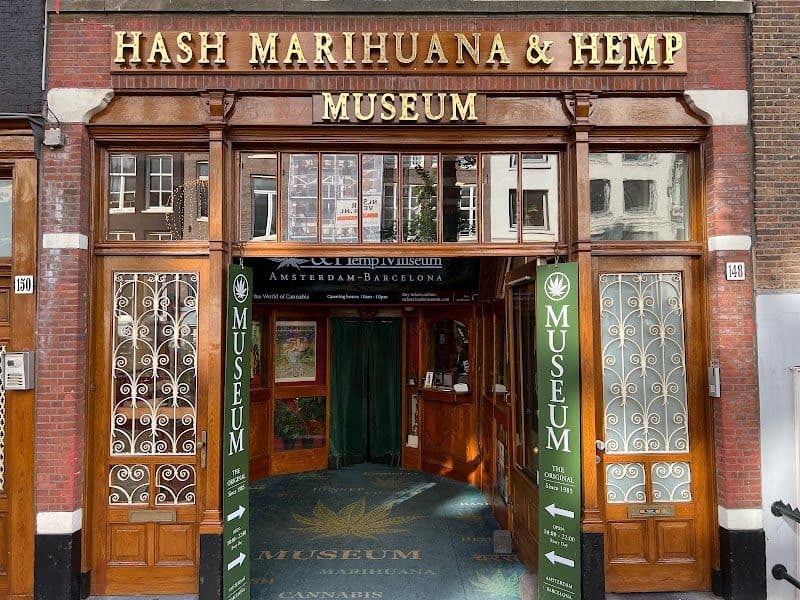 Hash Marihuana & Hemp Museum in Amsterdam