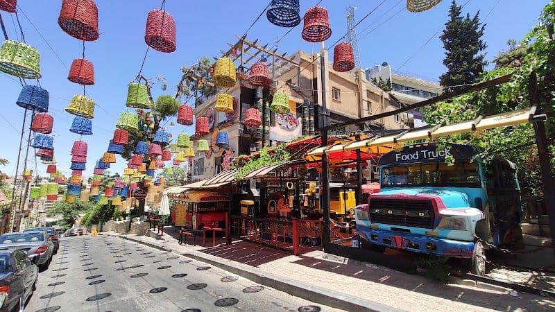 Stroll through Rainbow Street for cafes and local culture