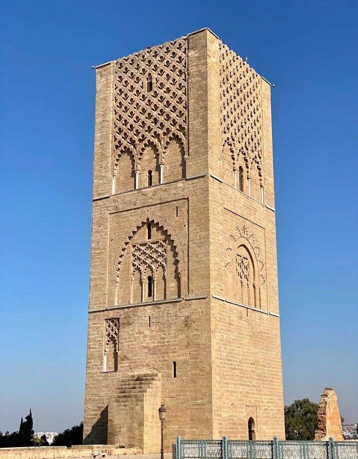 Explore the Hassan Tower and Mausoleum of Mohammed V