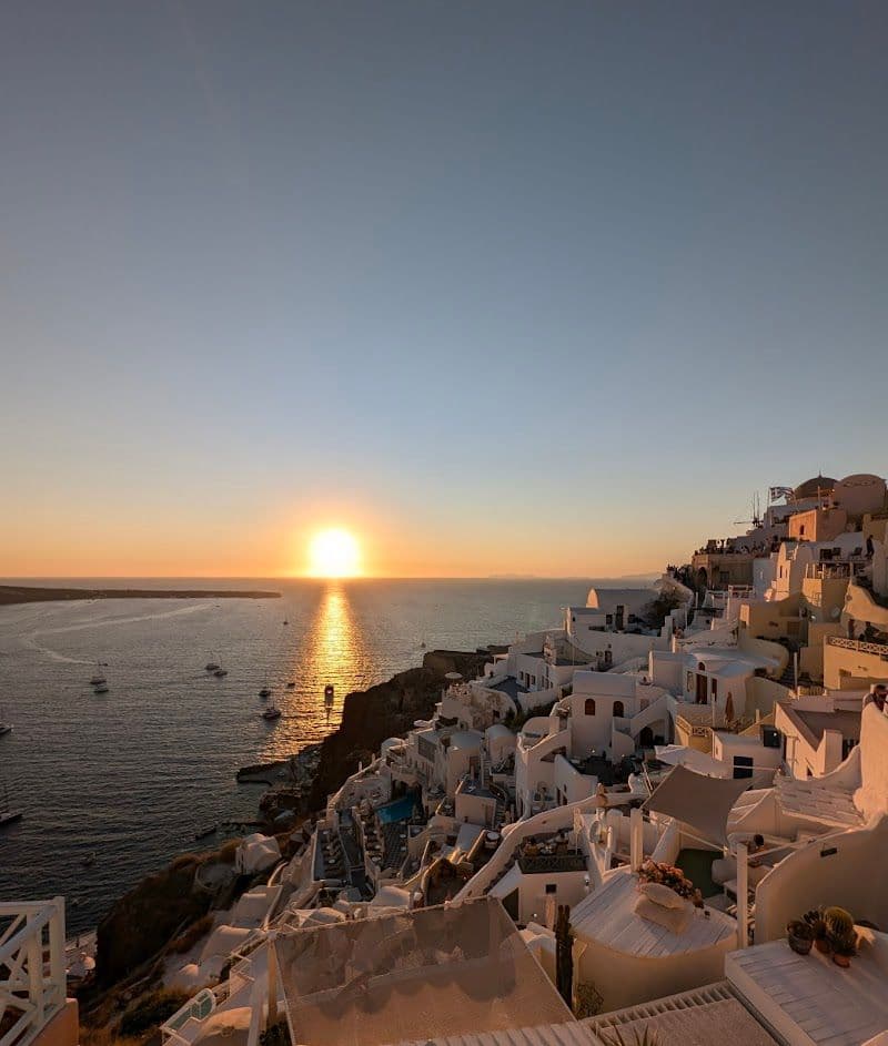 Sunset Viewing in Oia