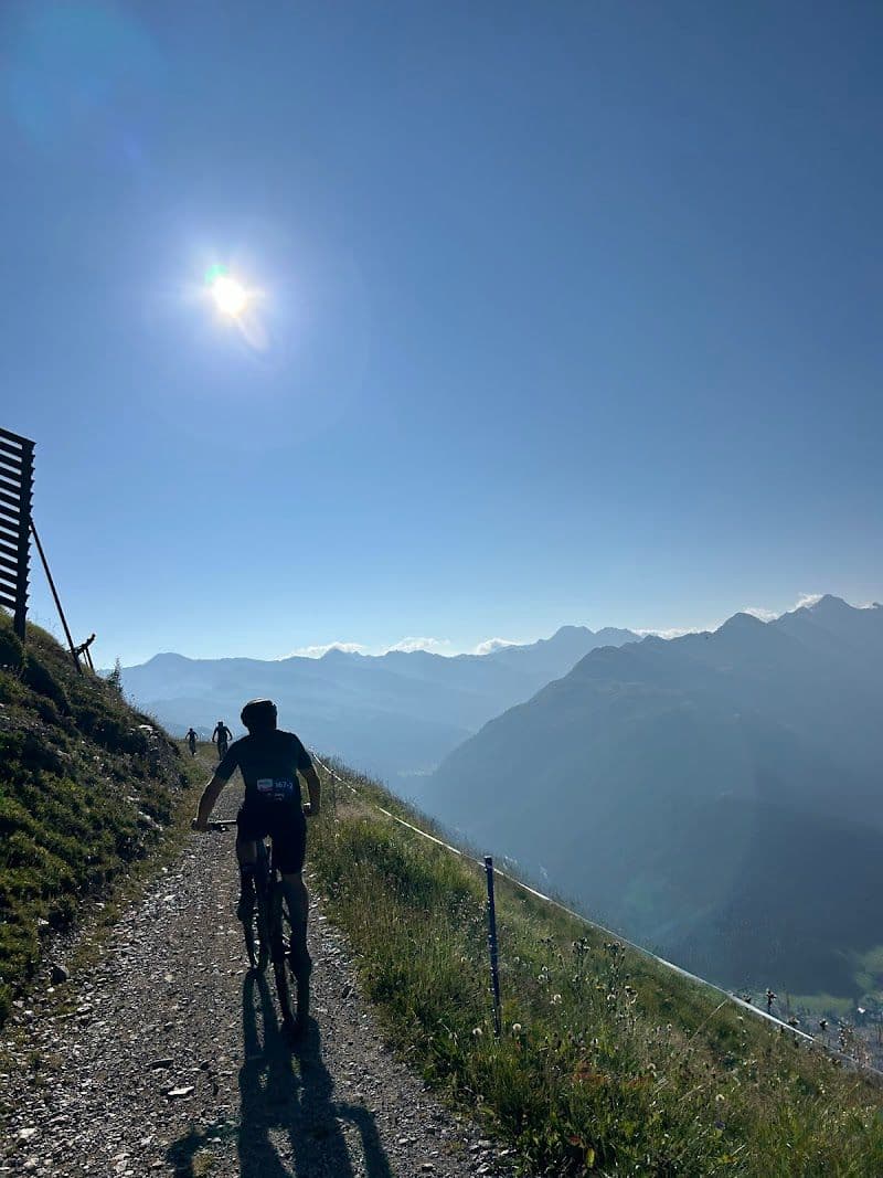 Hiking and Mountain Biking on Davos Trails