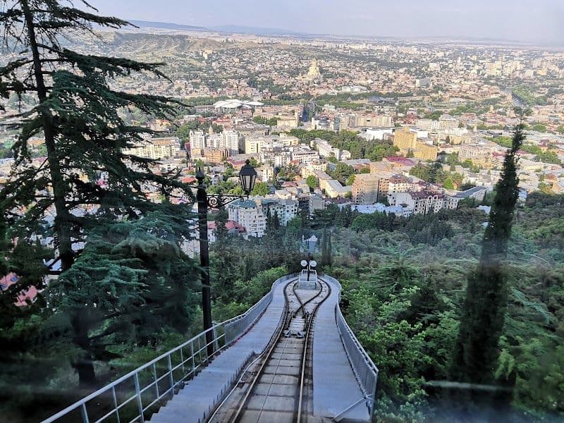 Ride the Tbilisi Funicular to Mtatsminda Park