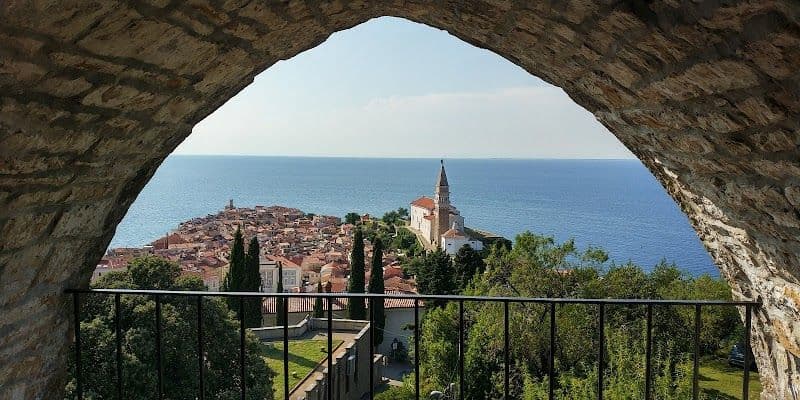 Walk along the Piran City Walls