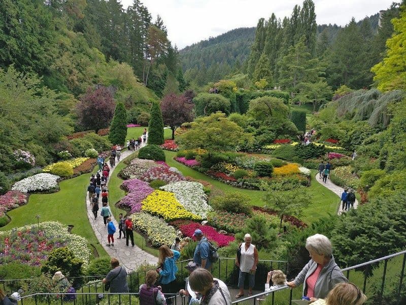 Visit the Butchart Gardens