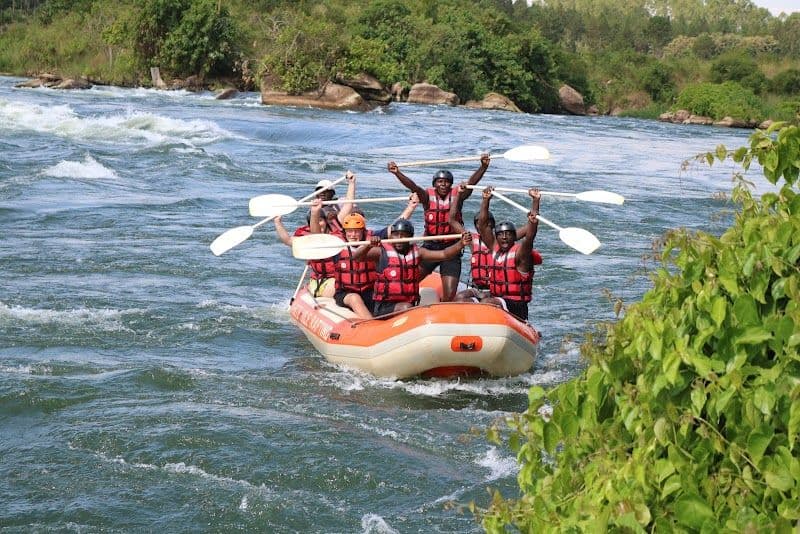 White Water Rafting on the Nile