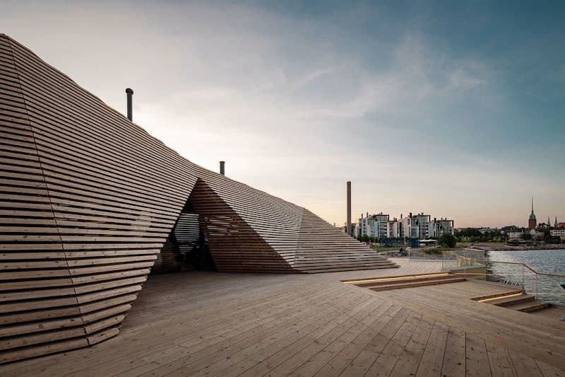Relax at Löyly Sauna on the Baltic Sea