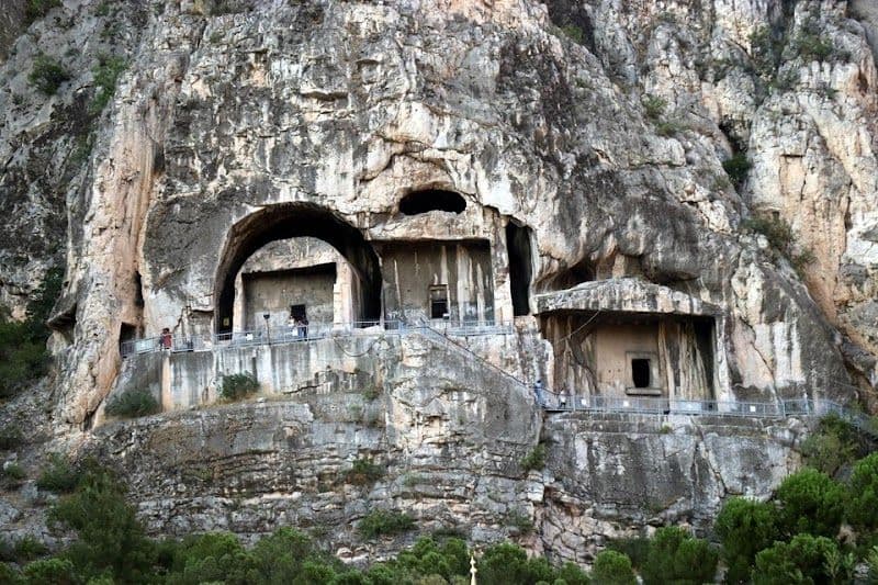 Visit the Amasya Rock Tombs