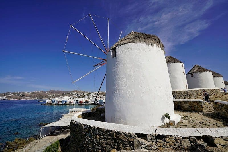 Visit the Windmills of Kato Mili