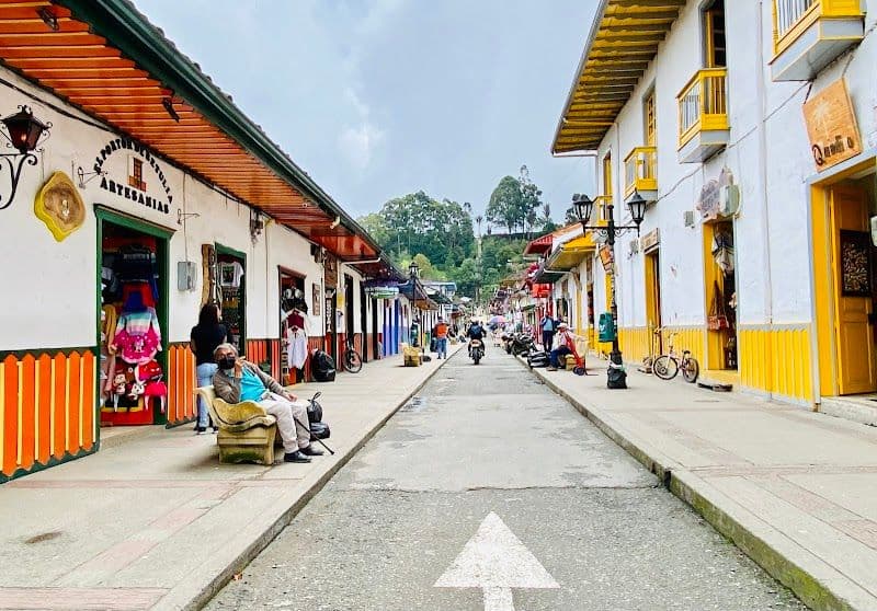 Exploring the Town of Salento