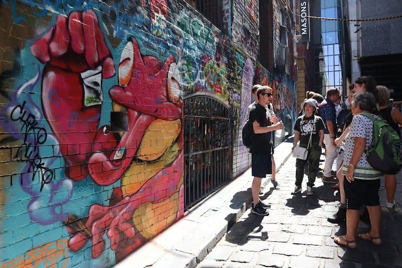 Explore the laneways and street art