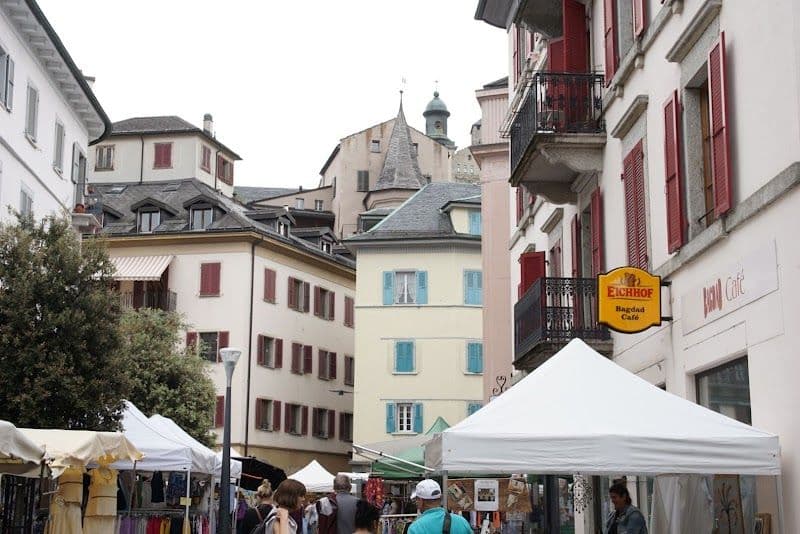 Explore the Sion Old Town and its markets