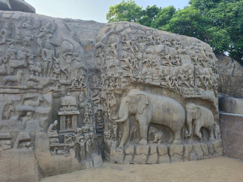 Descent of the Ganga River and Arjuna's Penance - Mahabalipuram - India - Booked ai