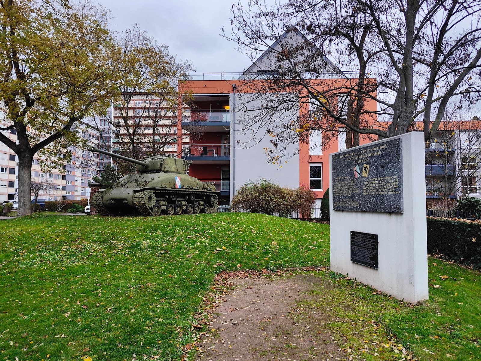 Monument aux Combattants de la 5ème Division Blindée - Colmar - France
