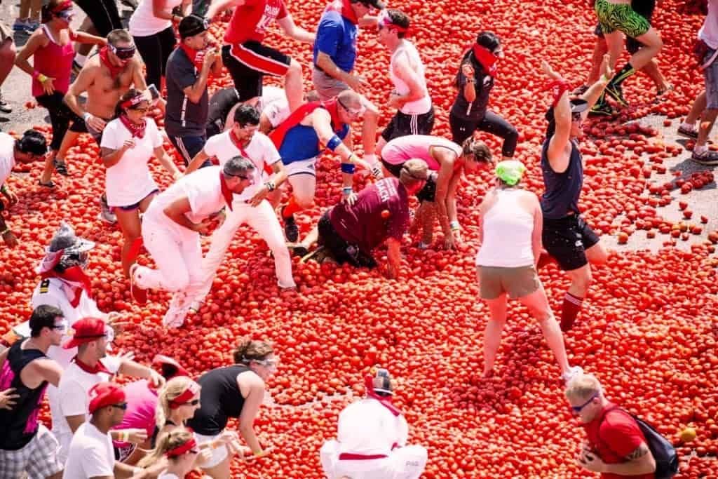 La Tomatina - Bunol, Spain