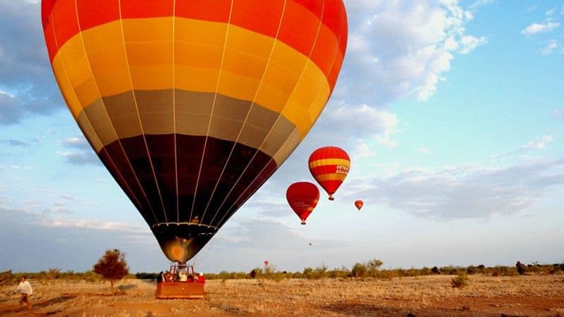 Hot Air Ballooning In Alice Springs, Northern Territory