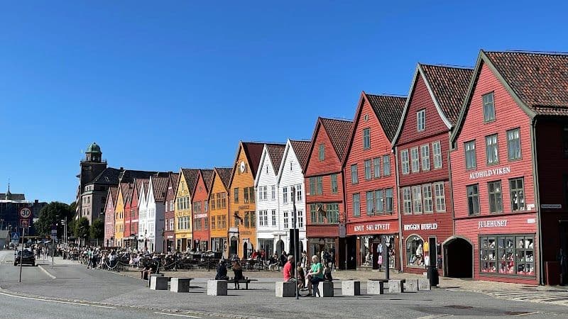 Bryggen Hanseatic Wharf - Bergen - Norway