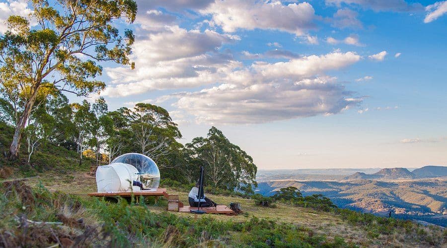 4. Bubbletent Australia - Capertee Valley, NSW