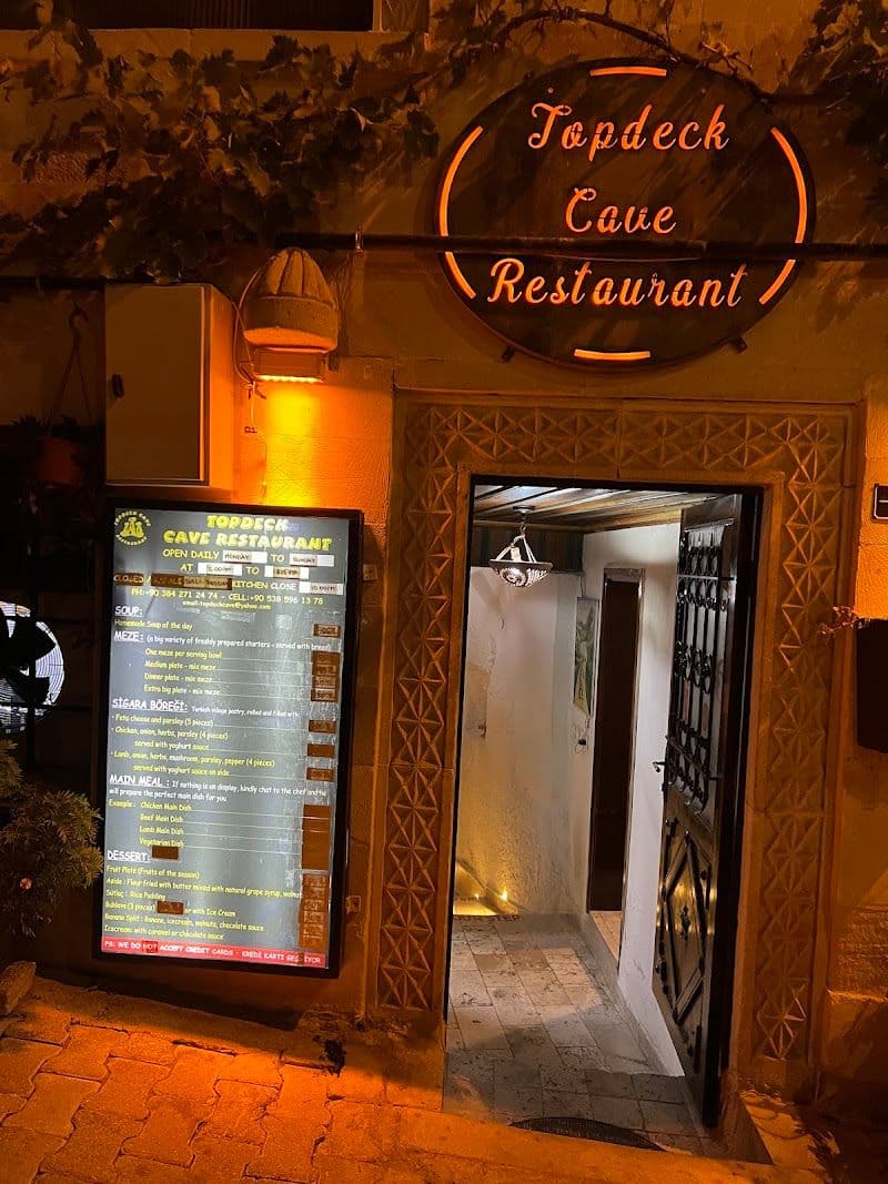 Topdeck Cave Restaurant - Göreme - Türkiye
