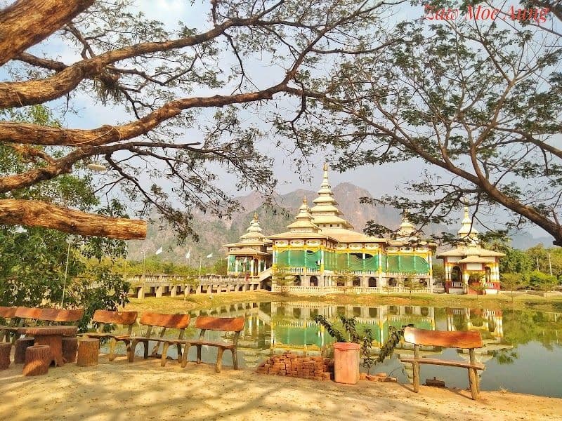 Visit Kyauk Ka Lat Pagoda - Hpa-An - Myanmar (Burma)