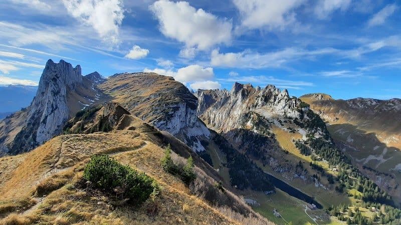 Hiking in the Alpstein Mountains - Hundwil - Switzerland