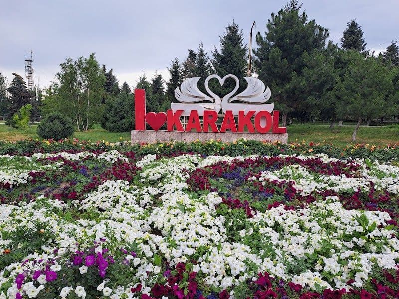 I Love Karakol Sign - Karakol - Kyrgyzstan