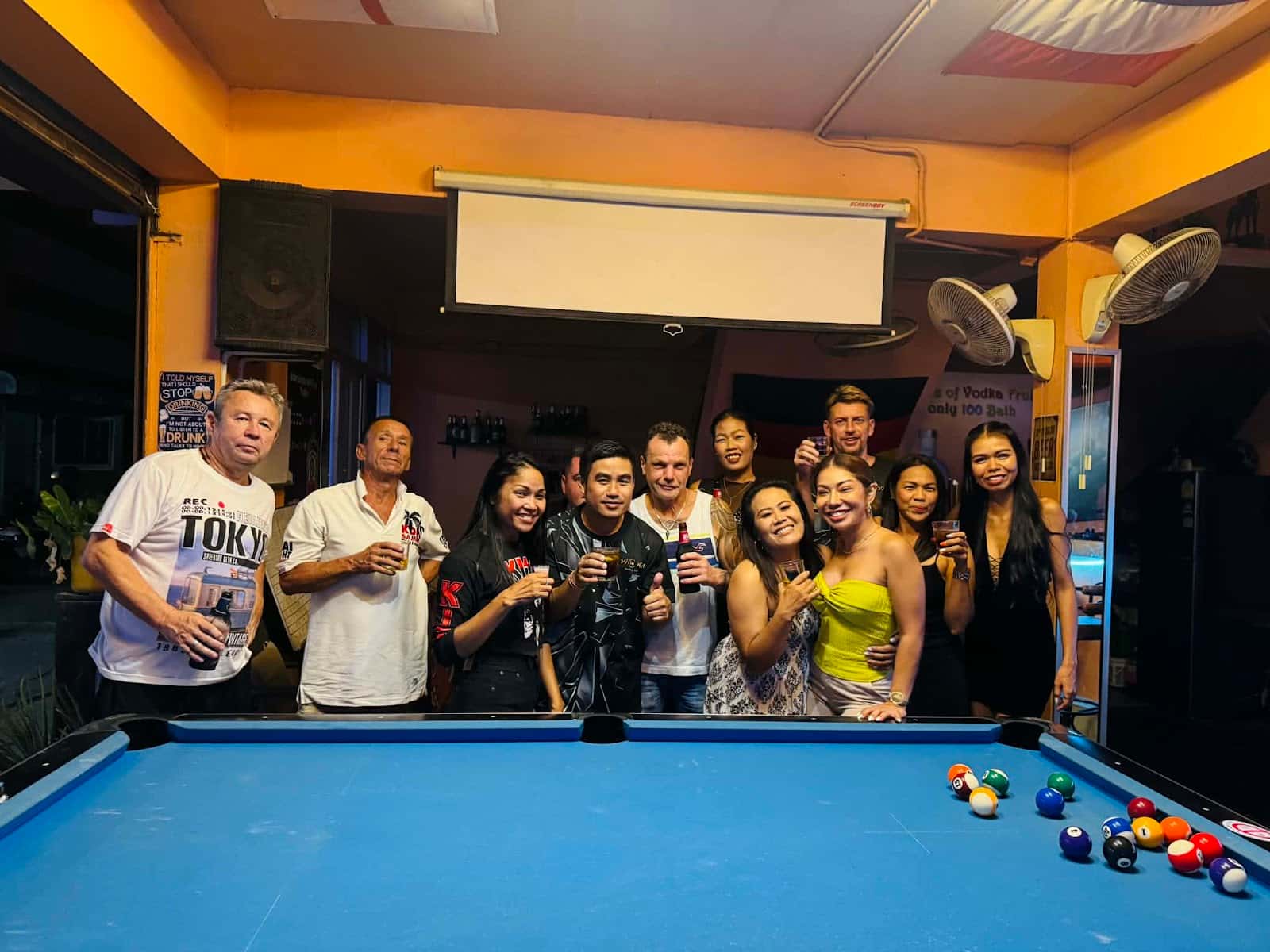 Soi Reggae Bar Street Chaweng Nightlife Area