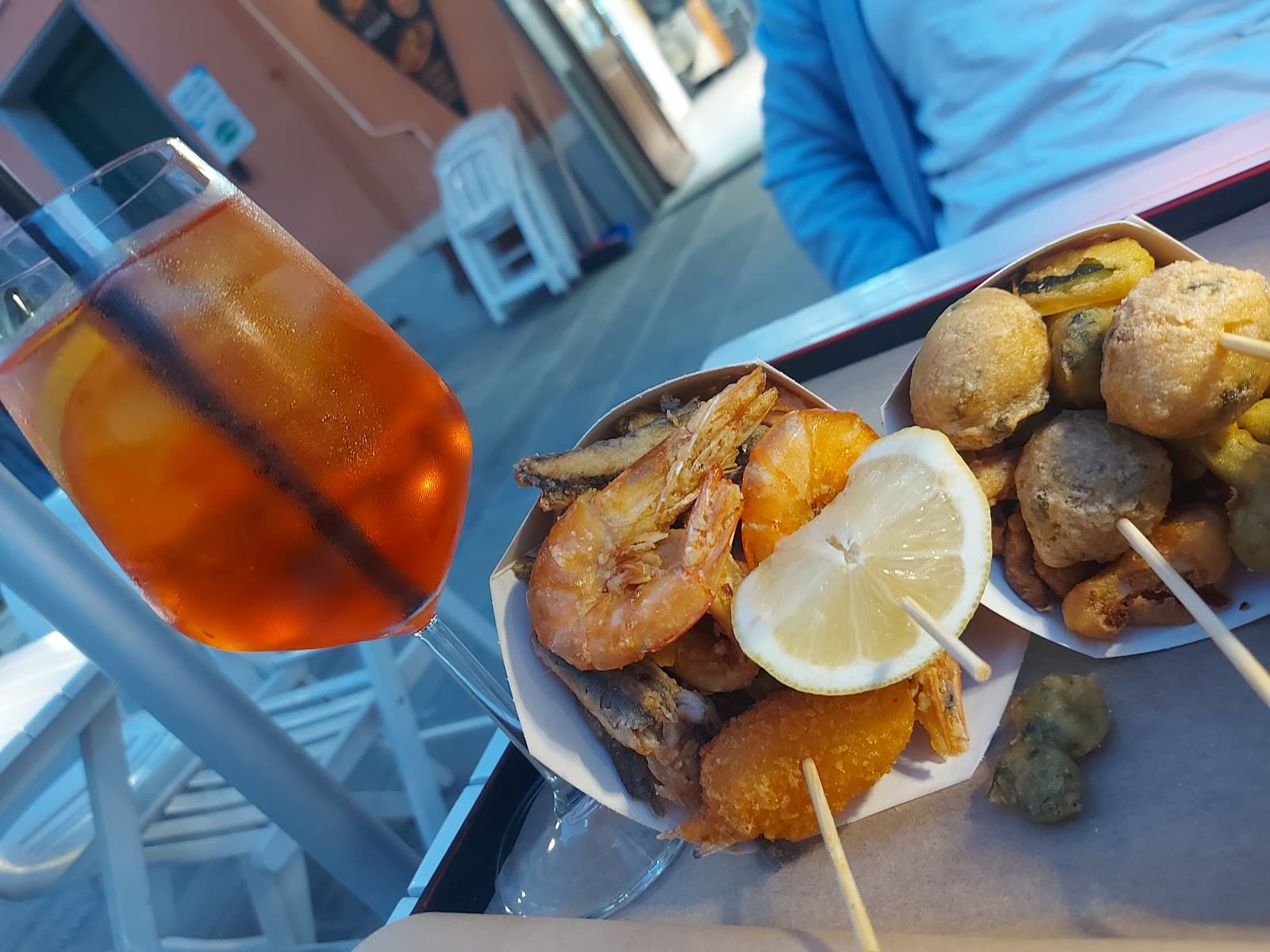 Fritto e pizza da Sandro - Cinque Terre - Italy