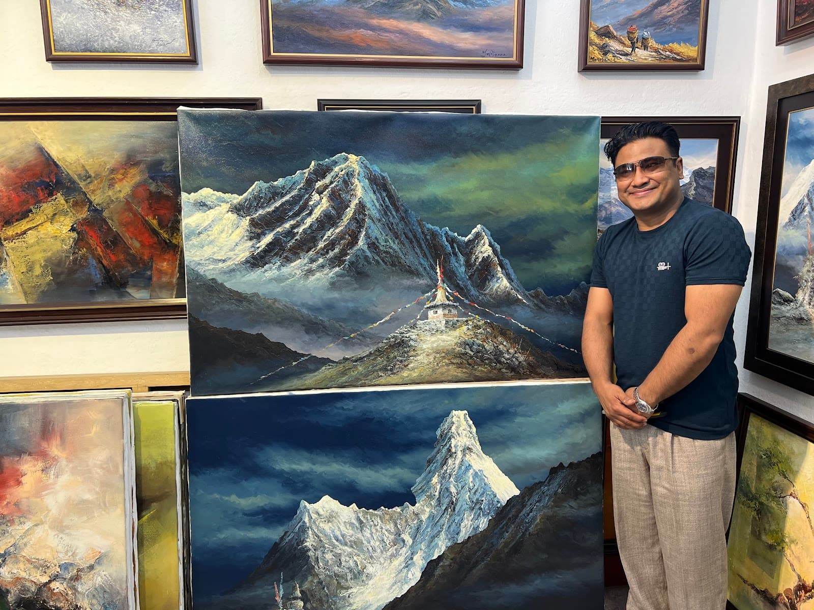 21st century art gallery - Katmandu - Nepal