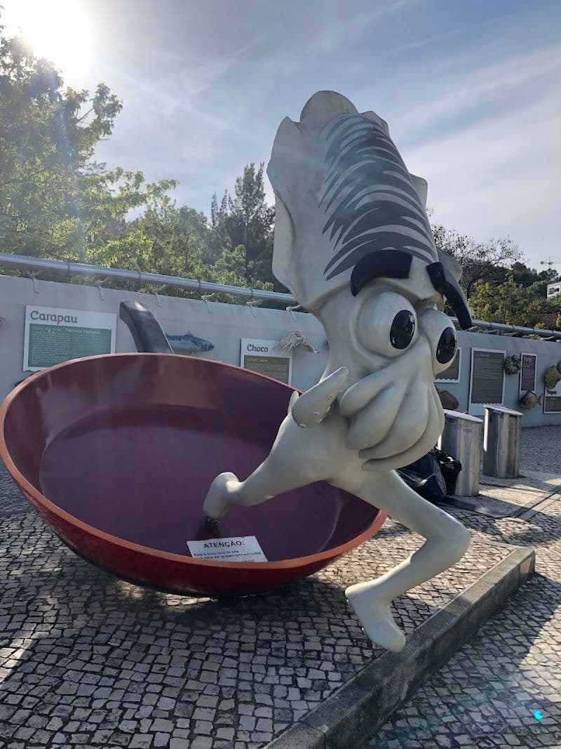Fried Squid Statue - Setubal - Portugal - Booked ai