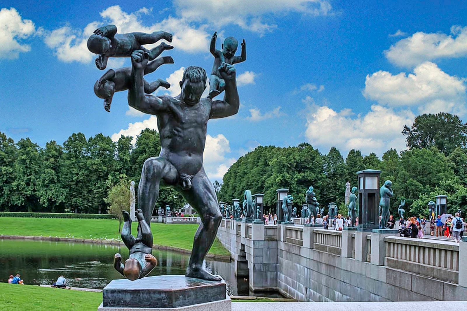 The Vigeland Park - Oslo - Norway