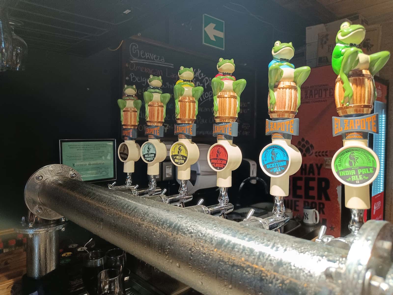 Taberna cervecera la casa de hoppy en Antigua